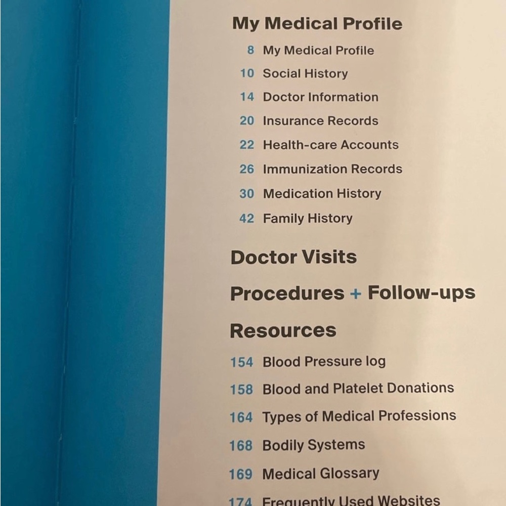 My Health Record Notebook - Picture 4 of 6